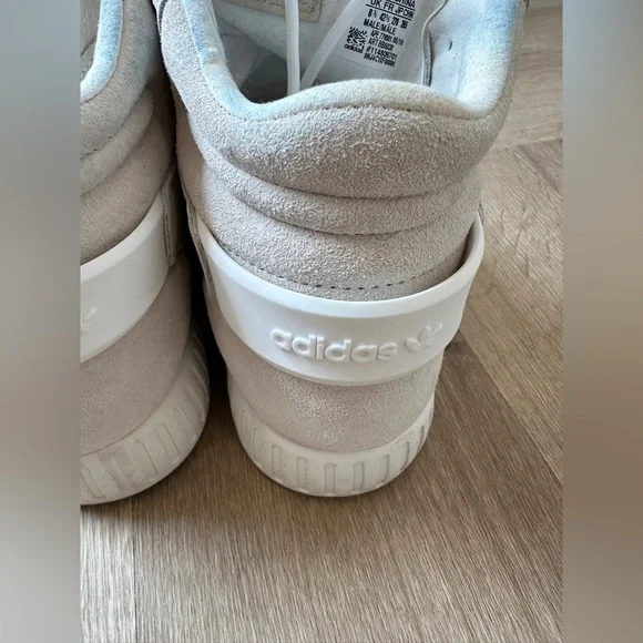 adidas Beige High-Top Sneakers with Velcro - Picture 9 of 9